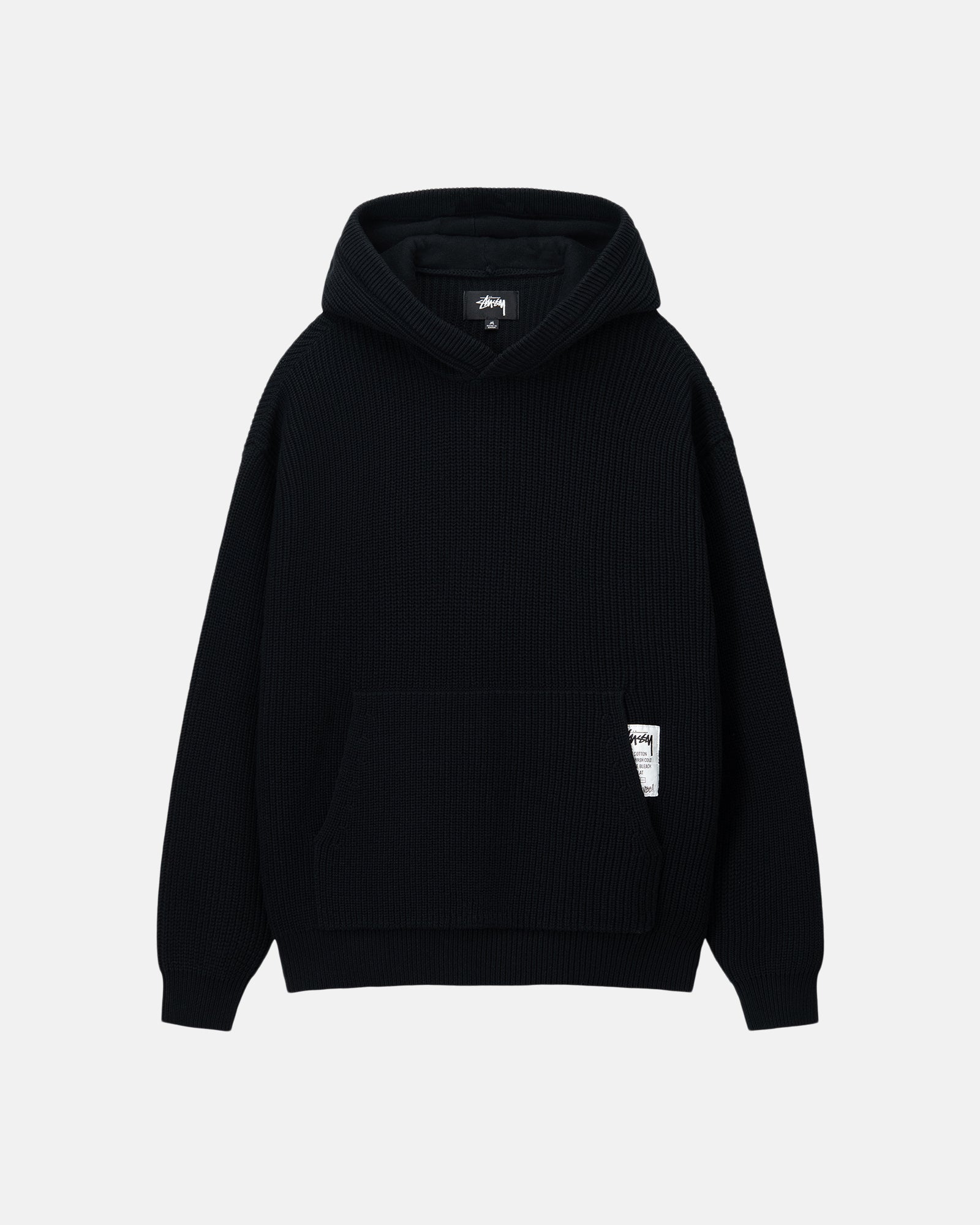 COTTON KNIT HOODIE