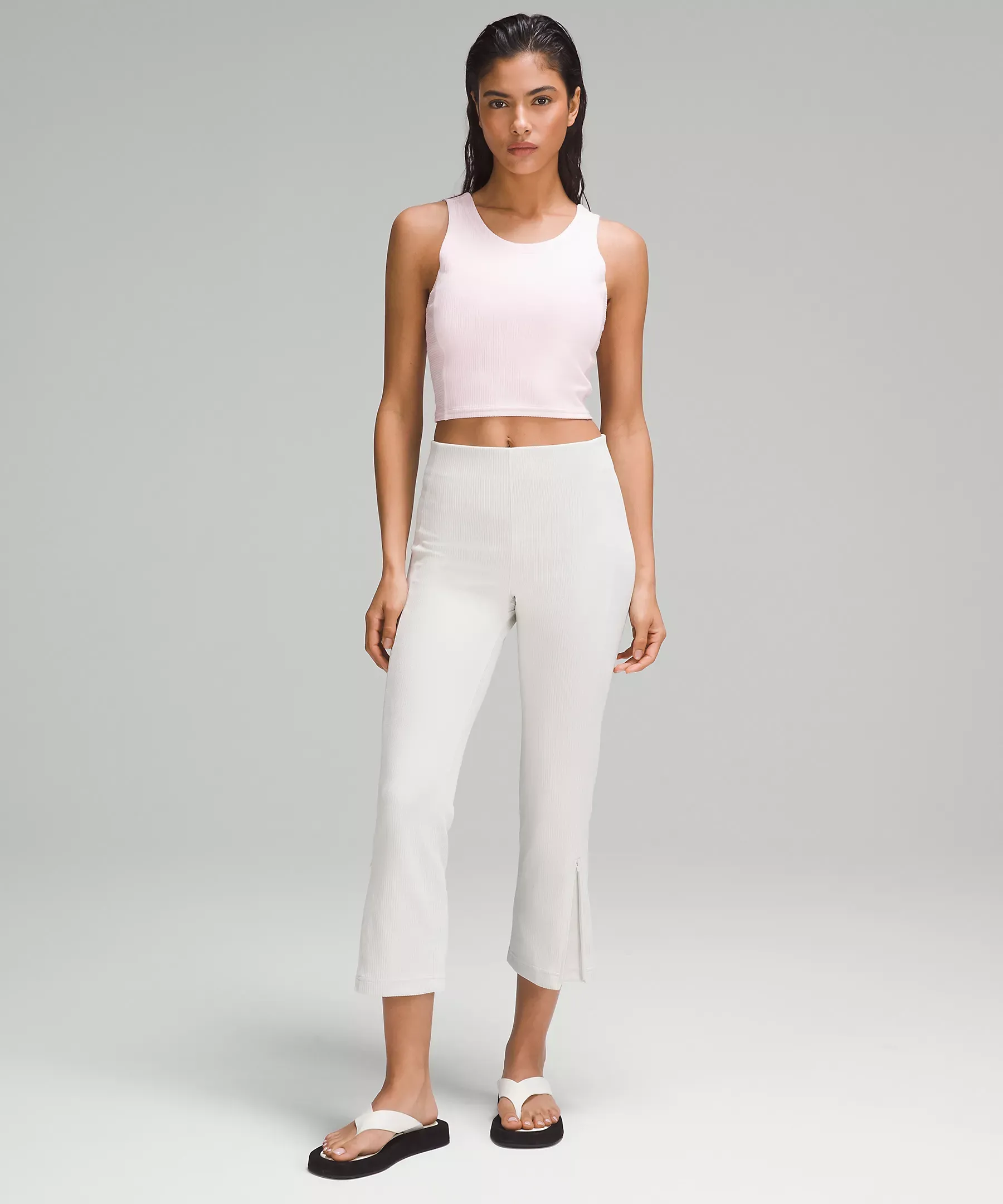 lululemon Ribbed Softstreme Cropped Tank Top