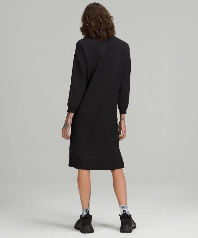 lululemon Modal Fleece Funnel-Neck Dress