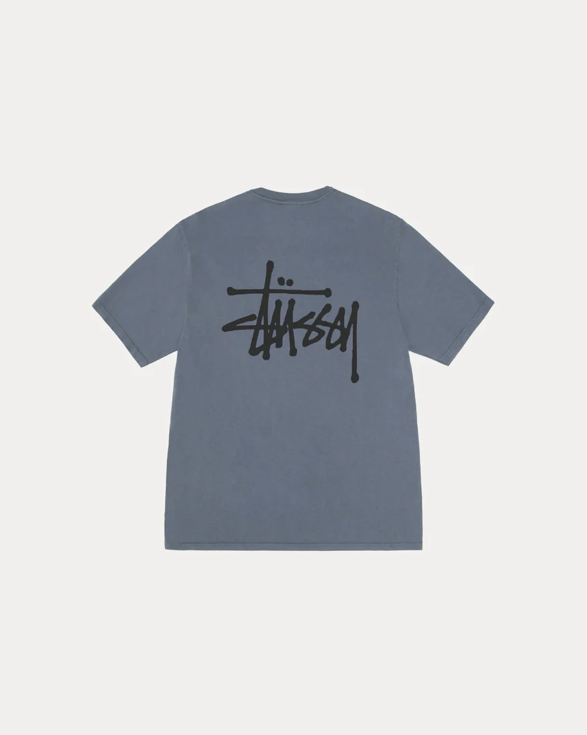 BASIC STÜSSY TEE PIGMENT DYED