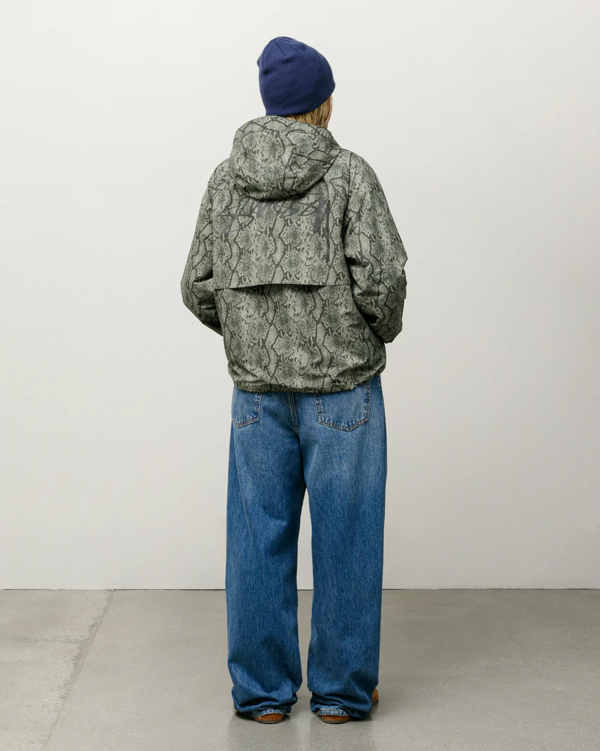 BEACH SHELL SNAKE PRINT NYLON