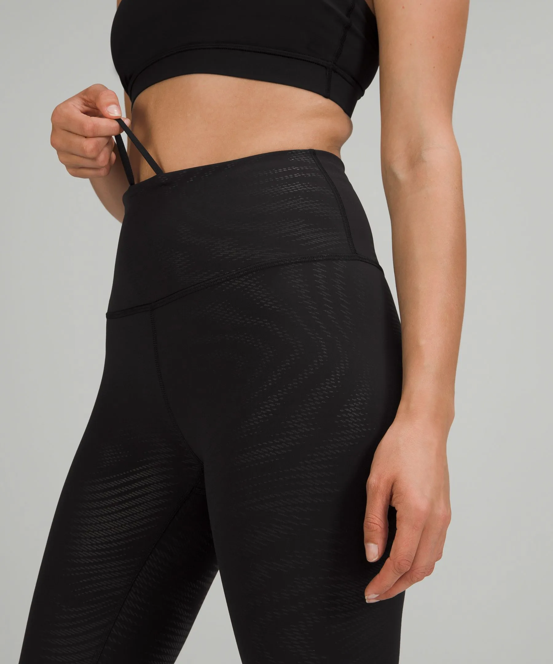 lululemon Wunder Train High-Rise Crop 23 Foil