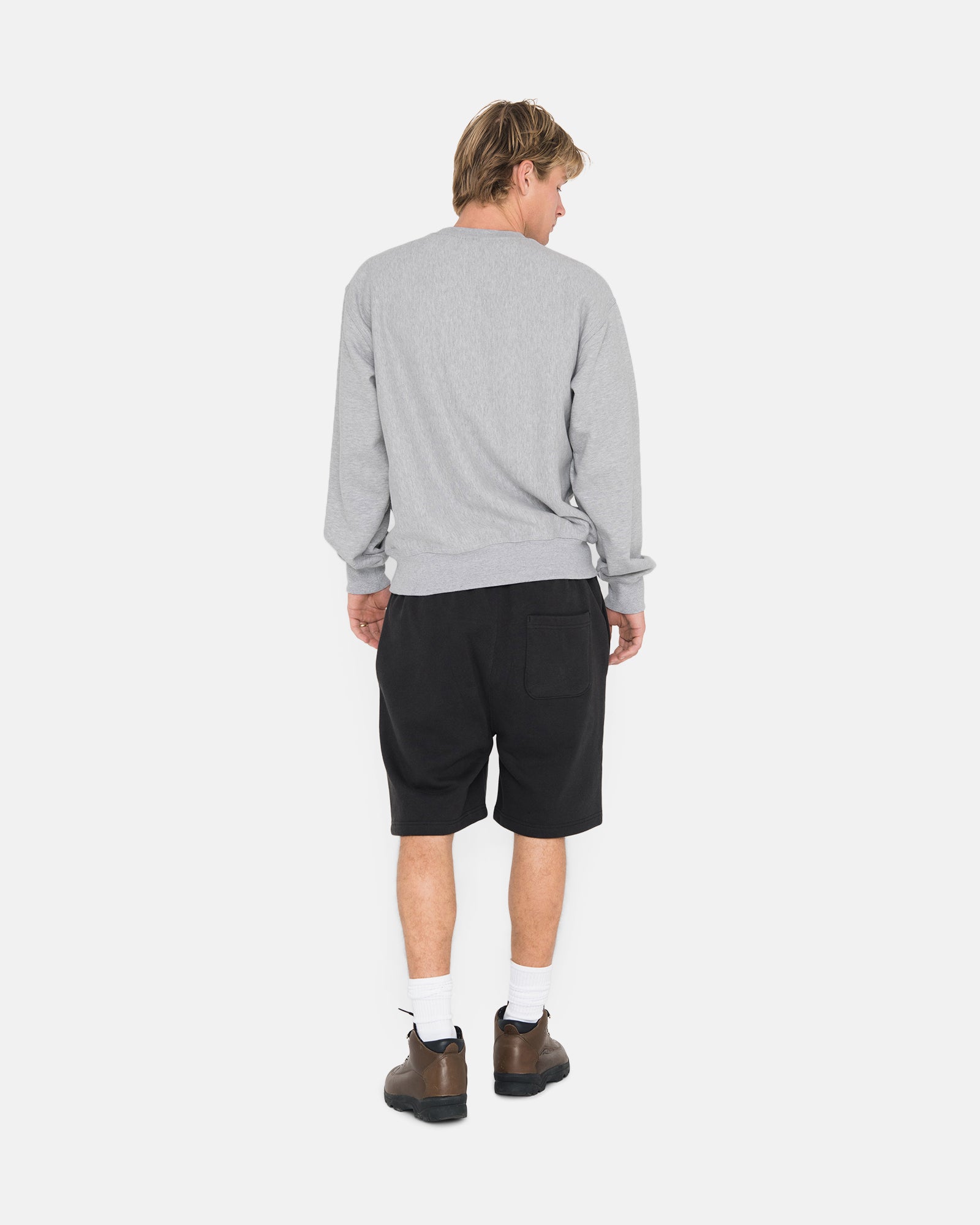 OVERDYED STOCK LOGO SWEAT SHORT