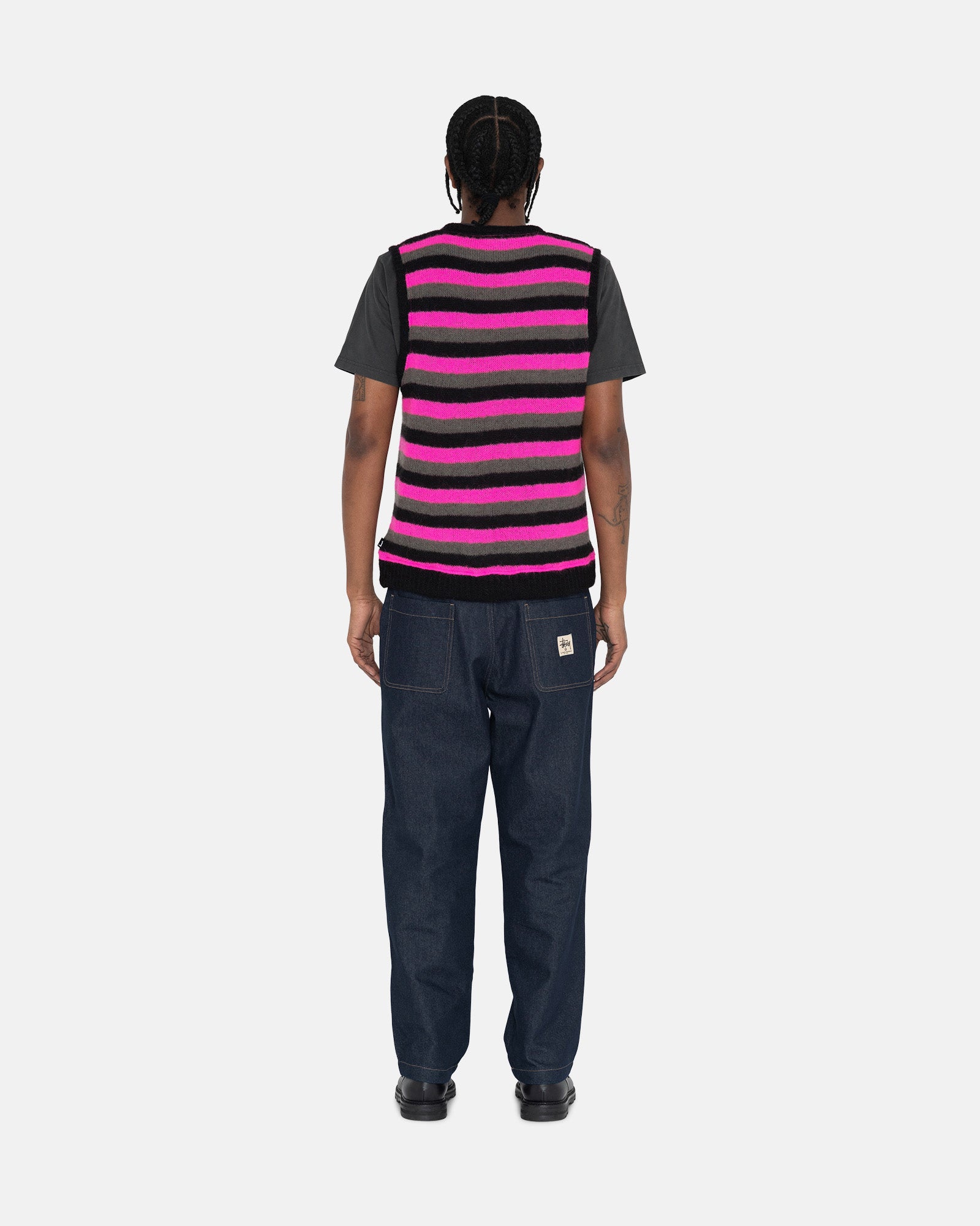 STRIPED SWEATER VEST