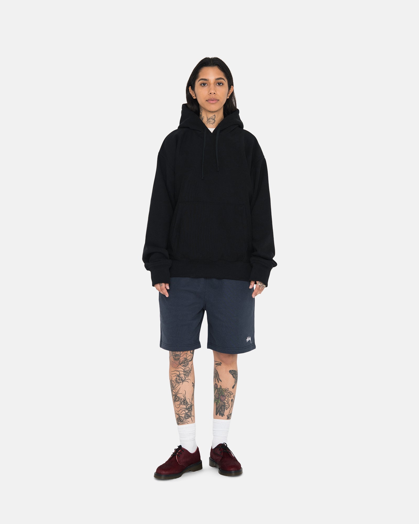 OVERDYED STOCK LOGO SWEAT SHORT