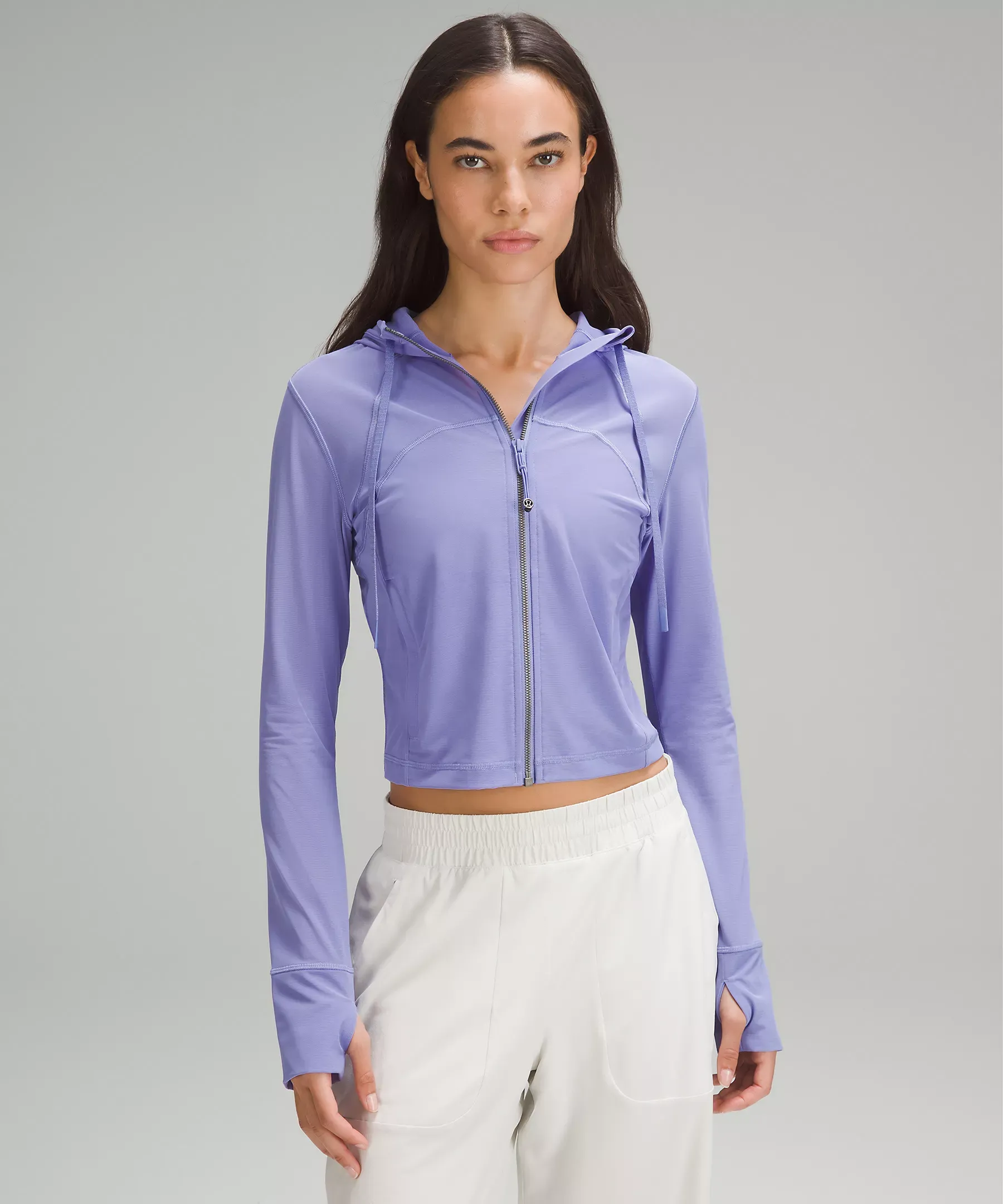 lululemon Cropped Define Mesh Jacket Nulu