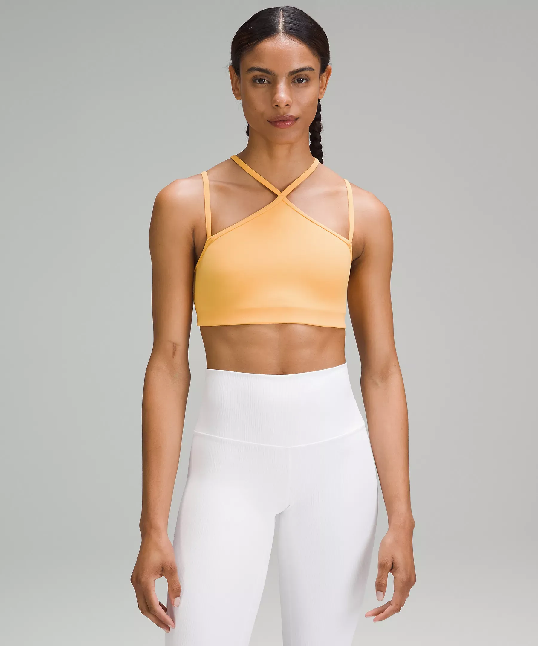 lululemon Flow Y Strappy Bra Nulu Light Support, A–C Cups