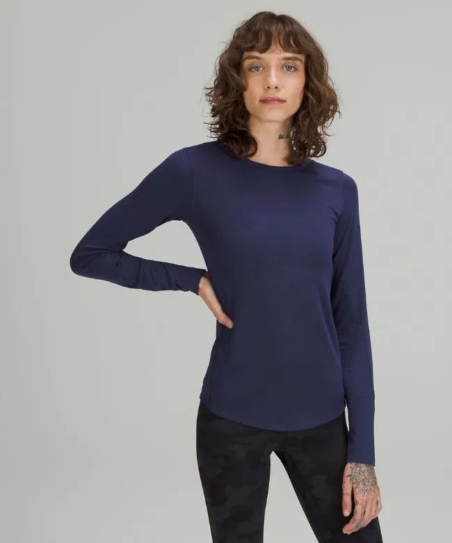 lululemon Hold Tight Ribbed Long Sleeve Shirt