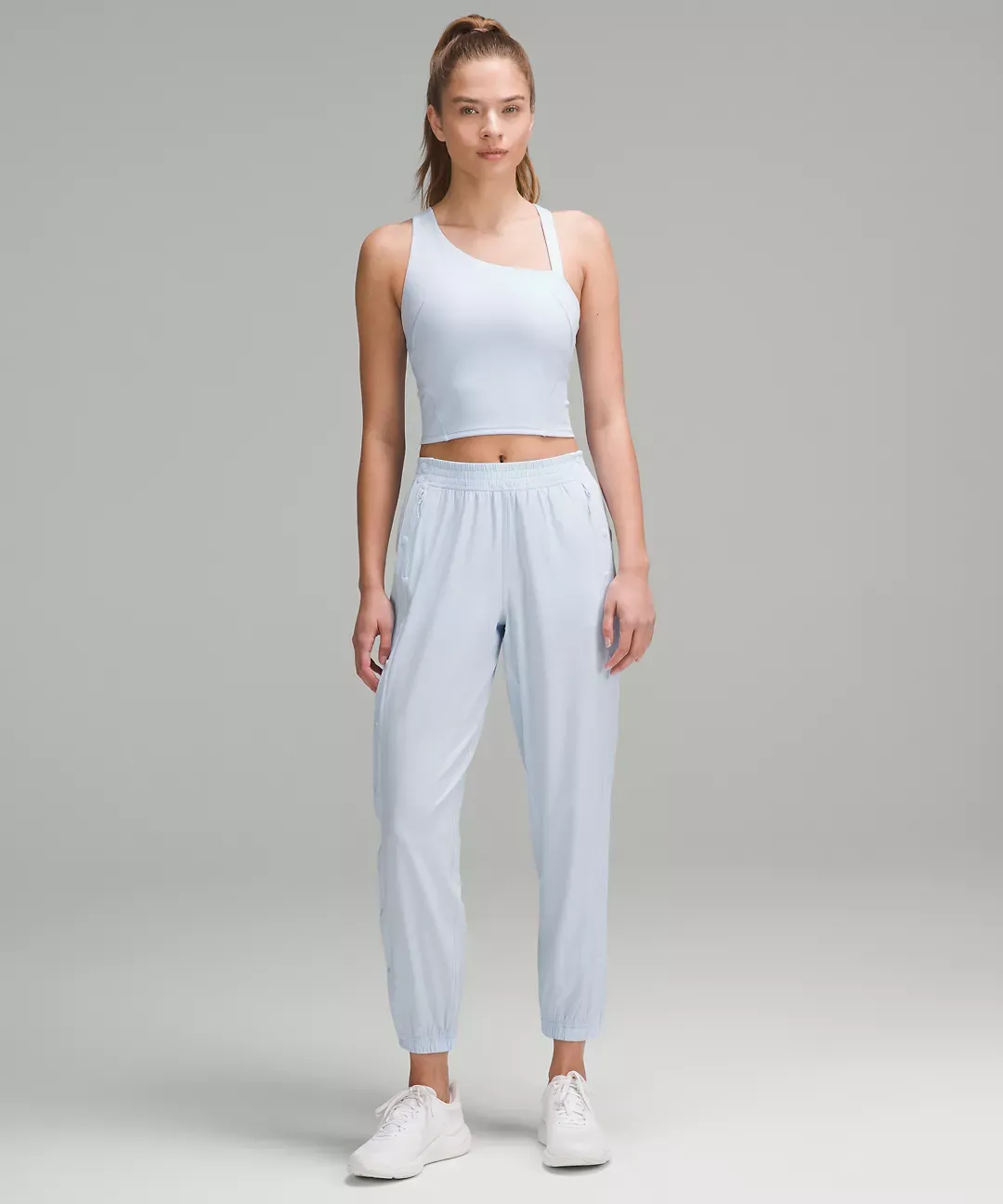 lululemon Everlux Asymmetrical Tennis Tank Top Medium Support, B/C Cup