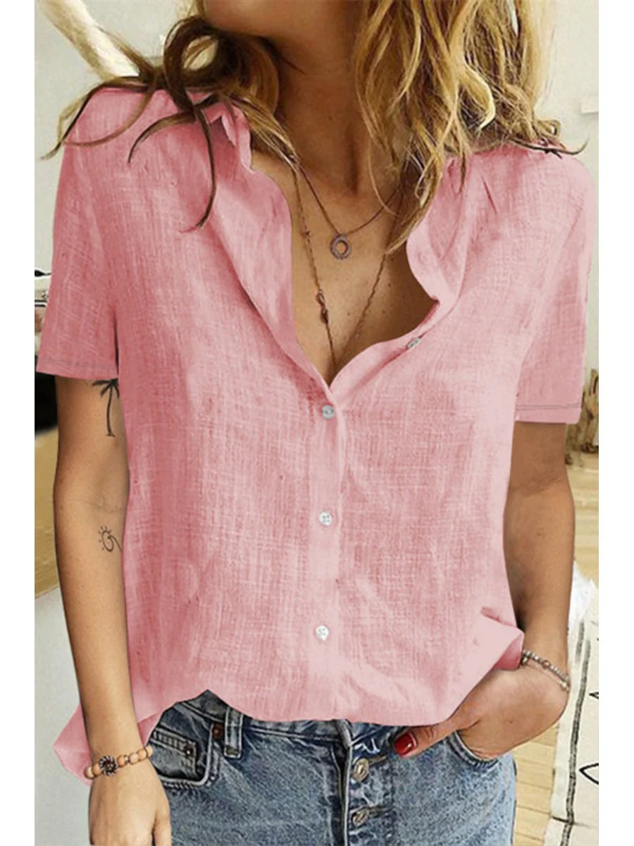 Short Sleeve Button Down Shirt