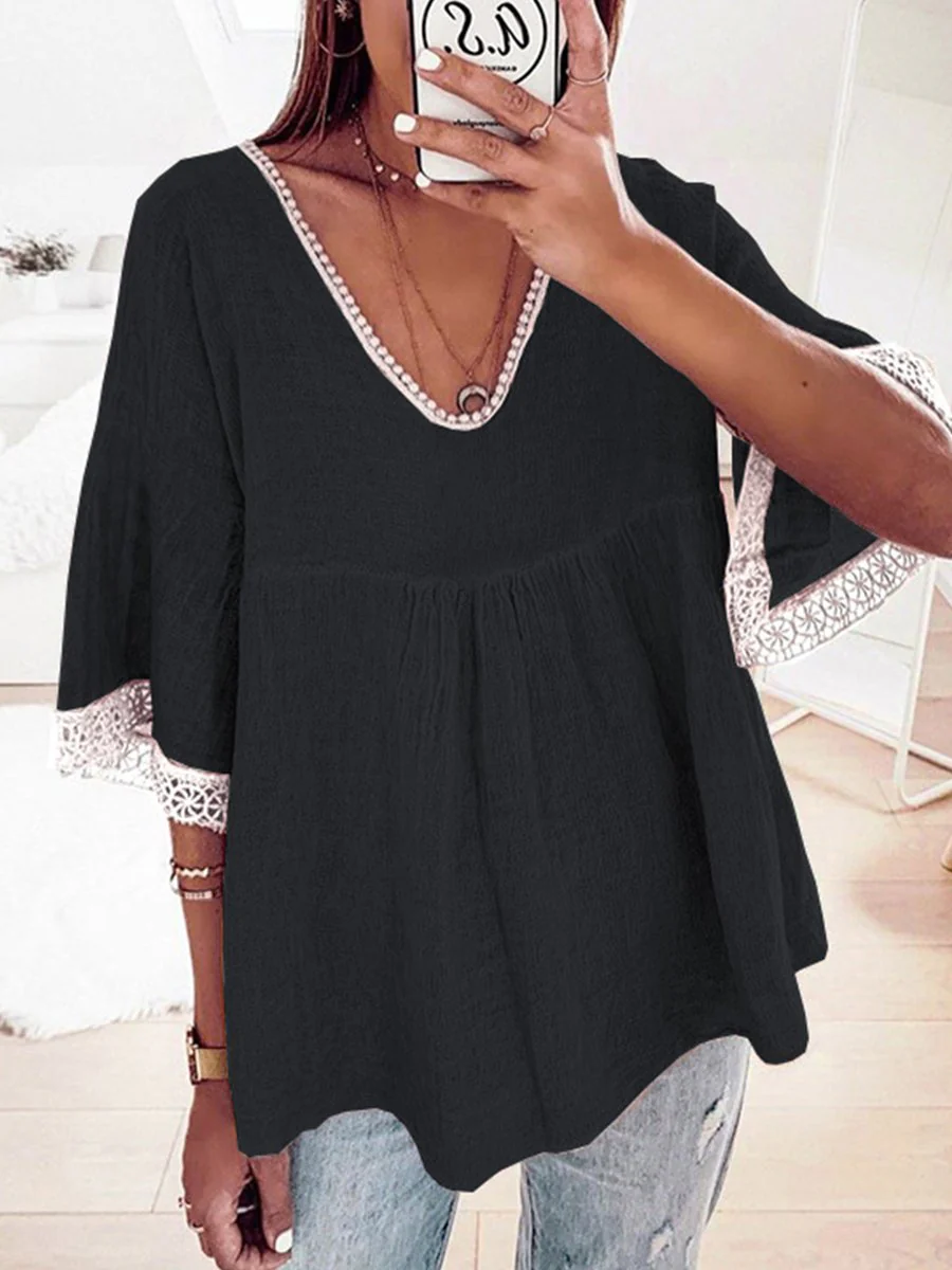 Halter Neck Daisy Print Loose Denim Camisole