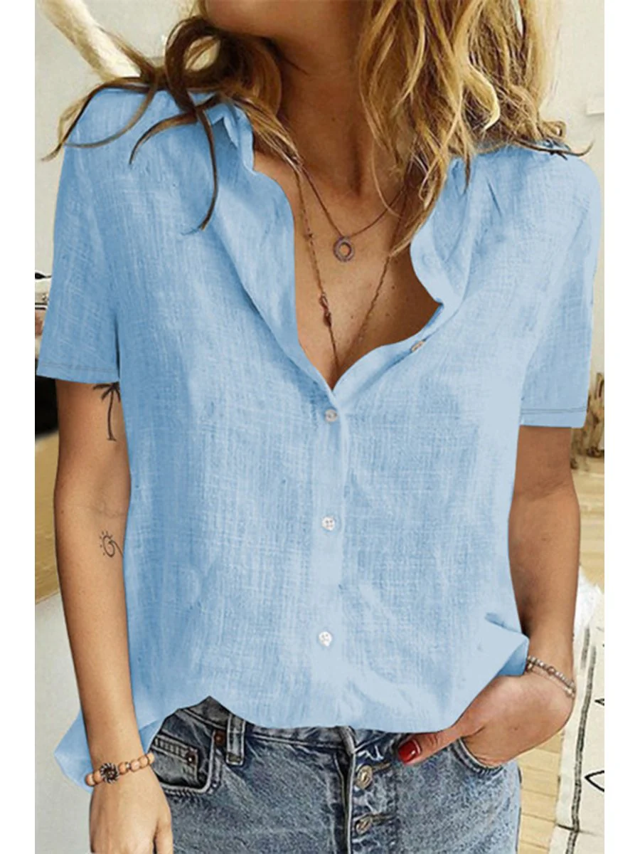 Short Sleeve Button Down Shirt
