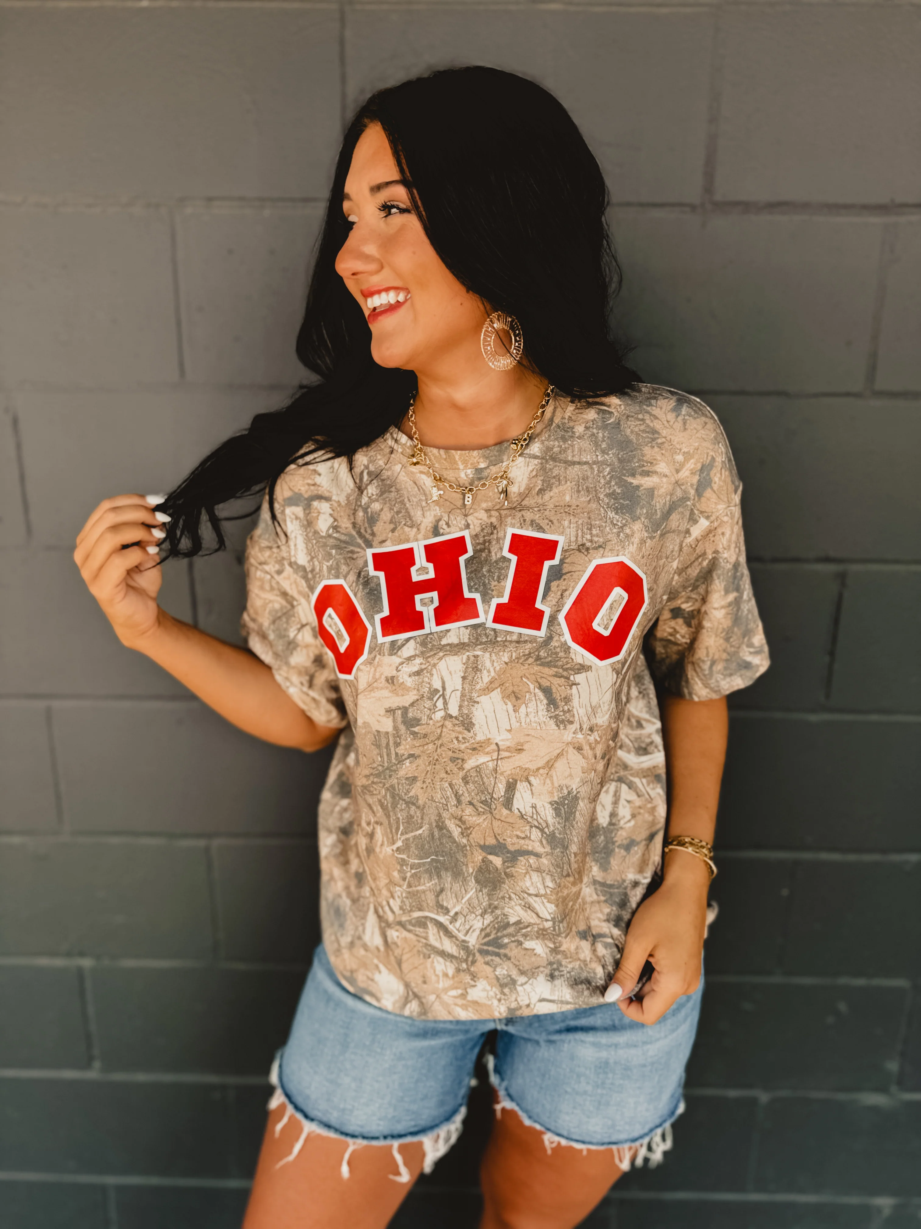 Camo Graphic Tee