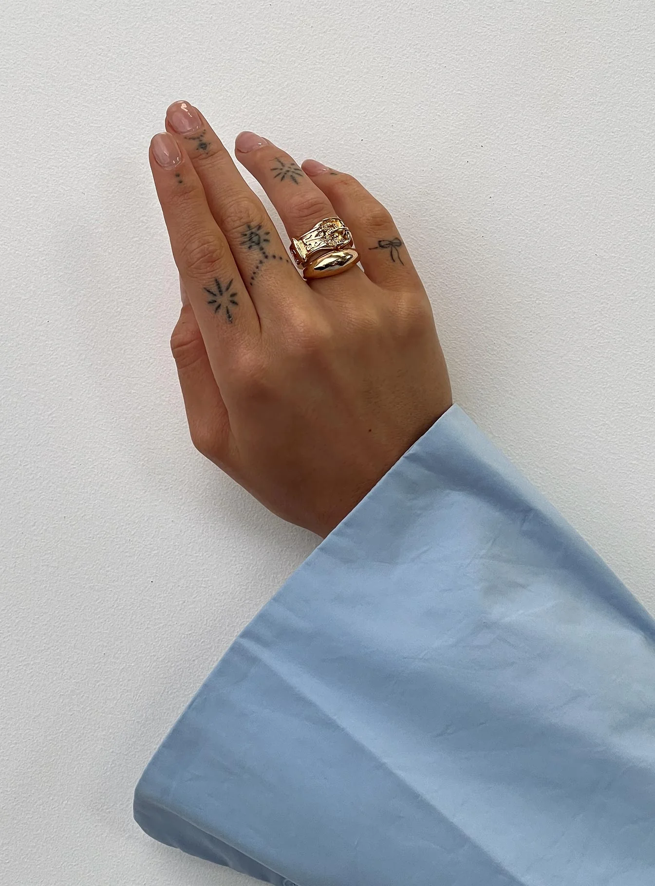 Head Turner Ring Pack Gold