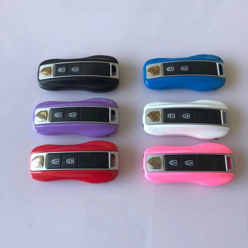 VIPMOK Porsh Mini Stun Gun with LED Flashlight and Wrist Strap – Unique Key fob Design