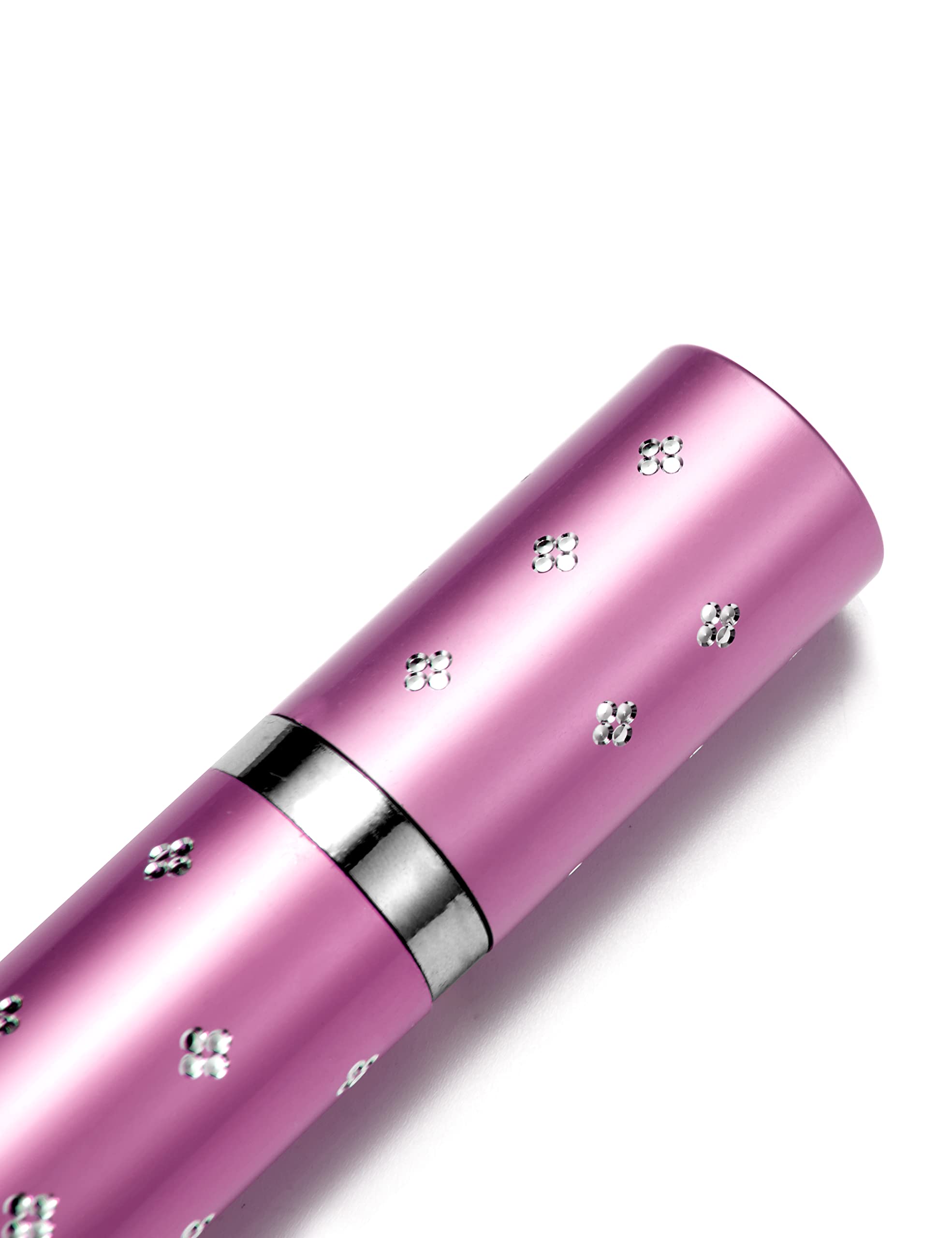 Lipstick Stun Gun for Women's Self Defense, with Flashlight & Safety Disable Pin, Wall Charger Included