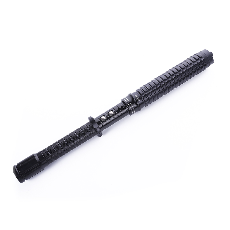 VIPMOK X10 Stun Gun Telescopic Baton + LED Flashlight Cree 4 in 1 - 49 cm