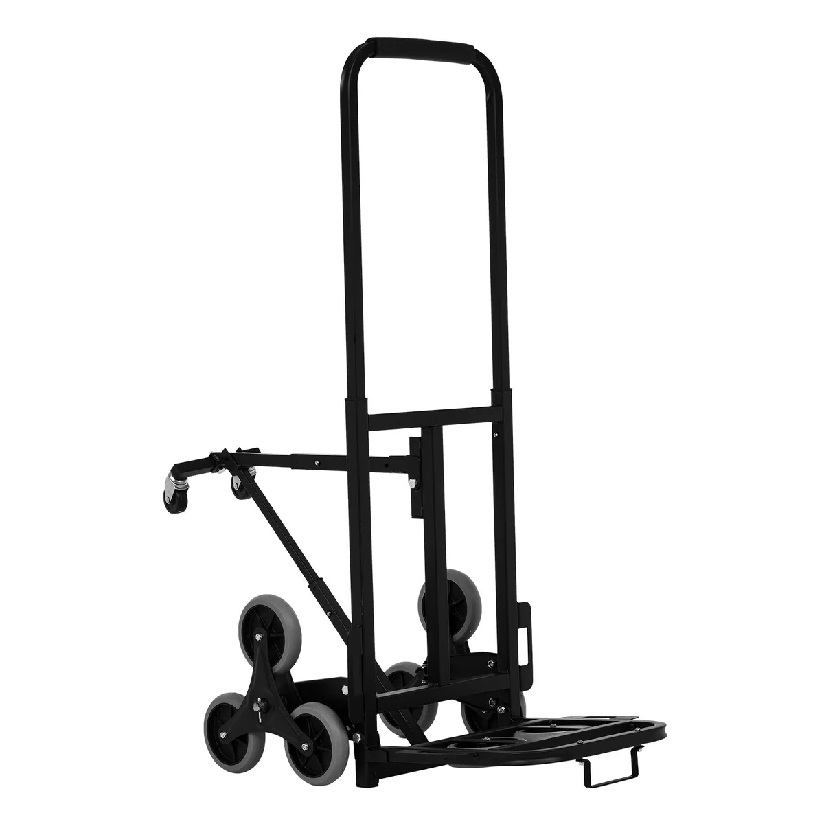 Stair Climbing Cart Portable Climbing Cart 460 Lb All Terrain With 10 Wheels, luggage and laundry up and down the stairs.