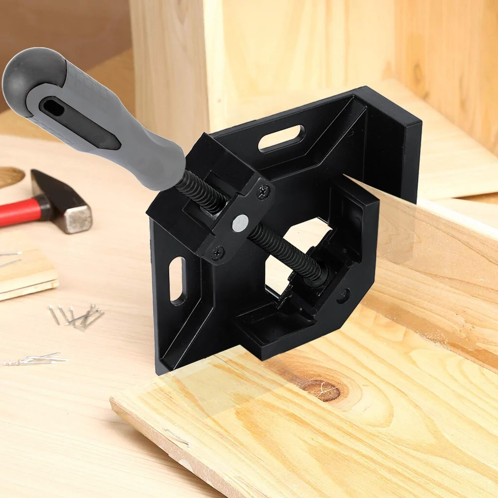 90° Right Angle Clip Clamp Tool Woodworking Photo Frame Vise Welding Clamp Holder For Welding, DIY Woodworking.