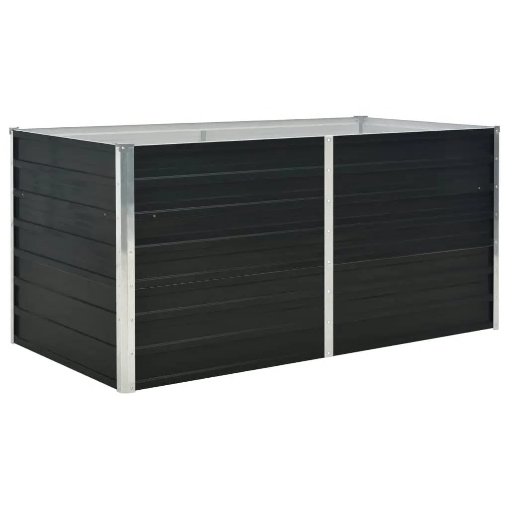 Raised Garden Bed Anthracite 63