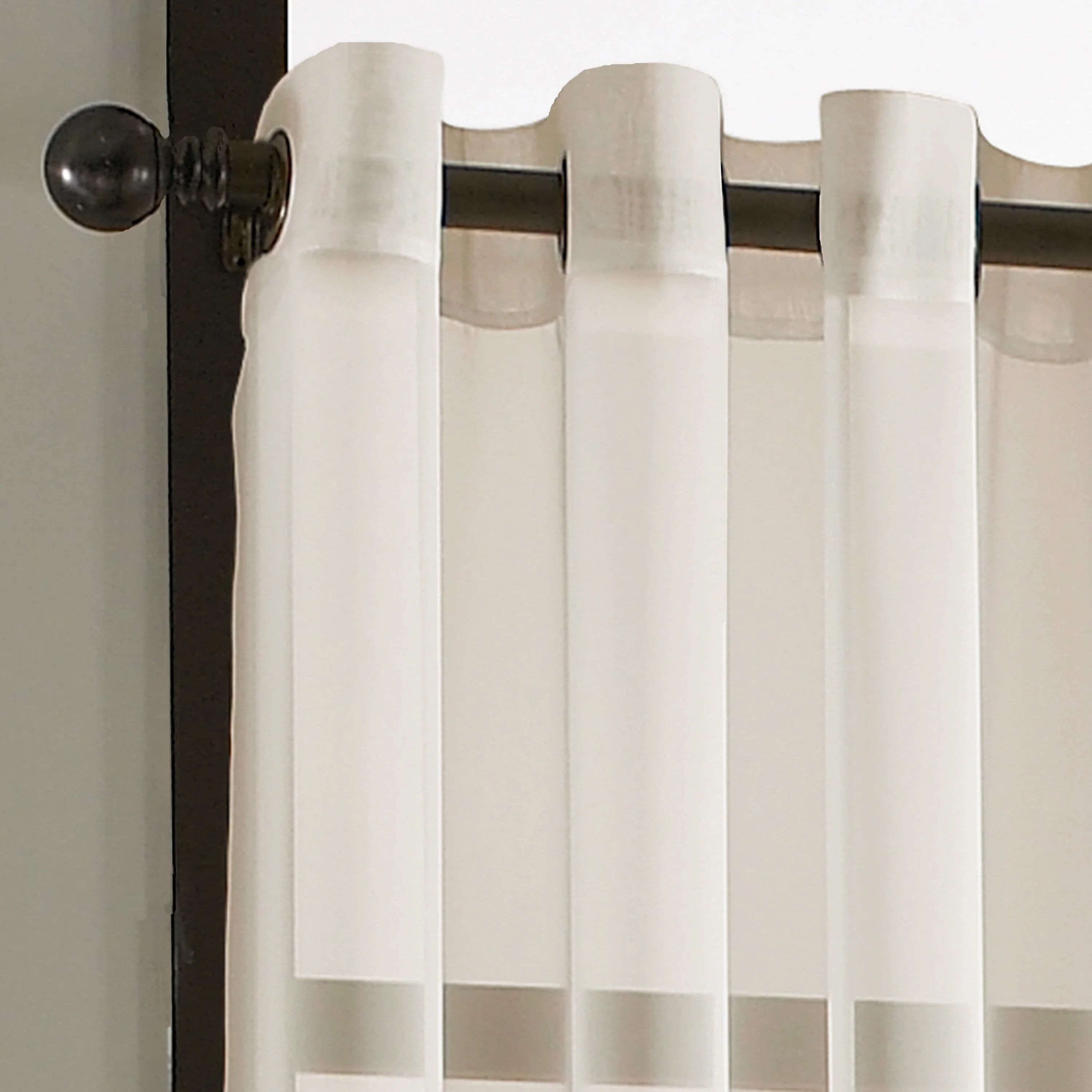 Sheer Grommet Single Curtain Panel