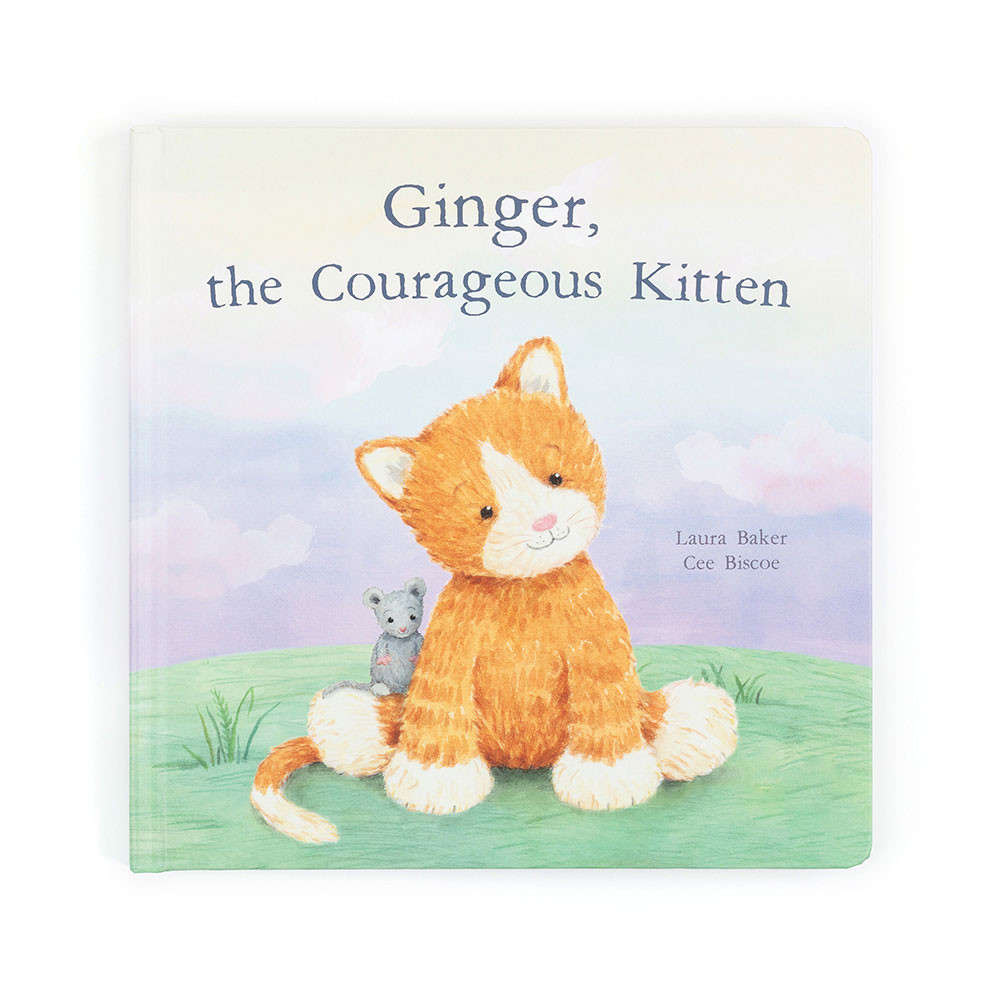 Ginger, the Courageous Kitten Book and Fuddlewuddle Ginger Cat