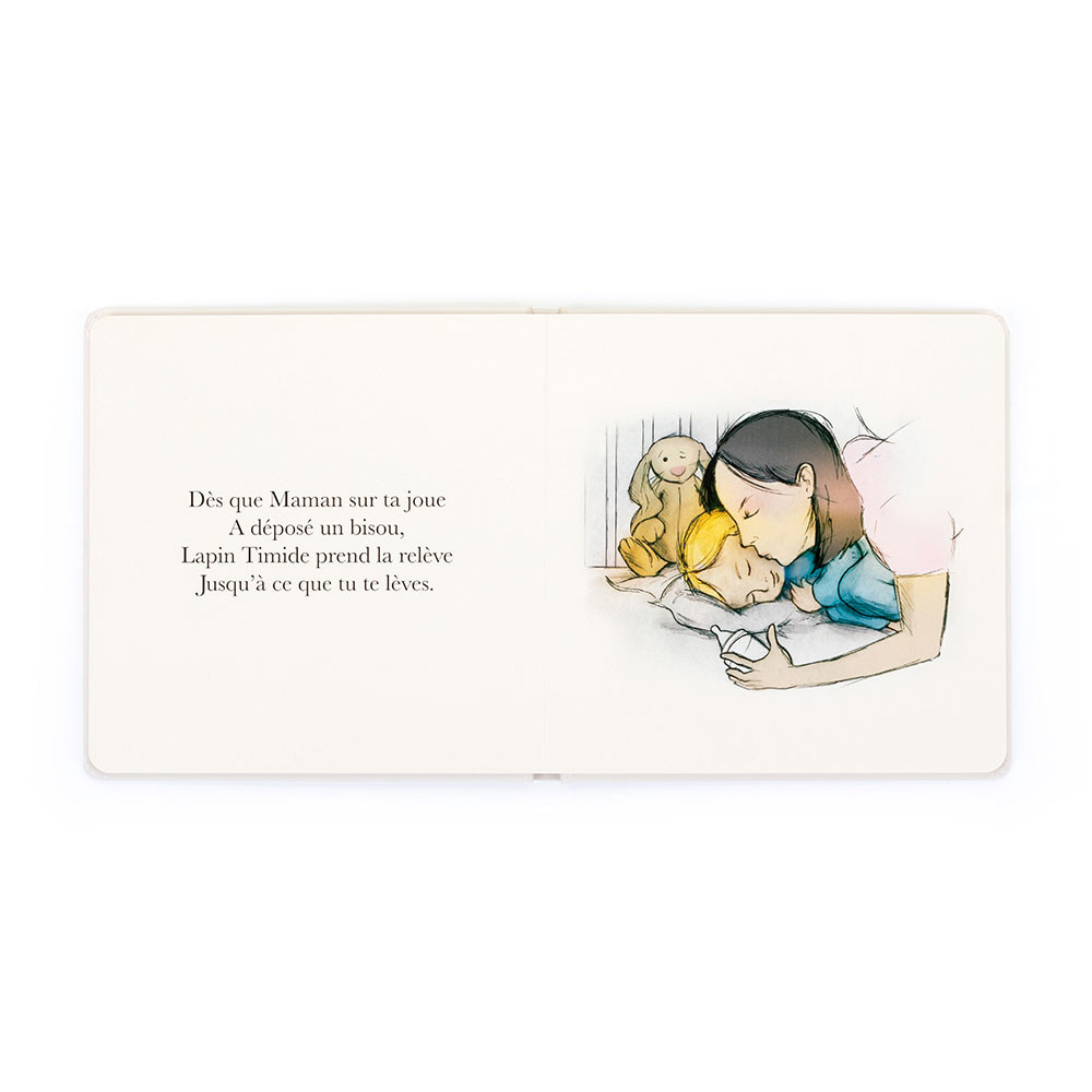 Lapin Timide Veille Sur Tes Nuits Livre