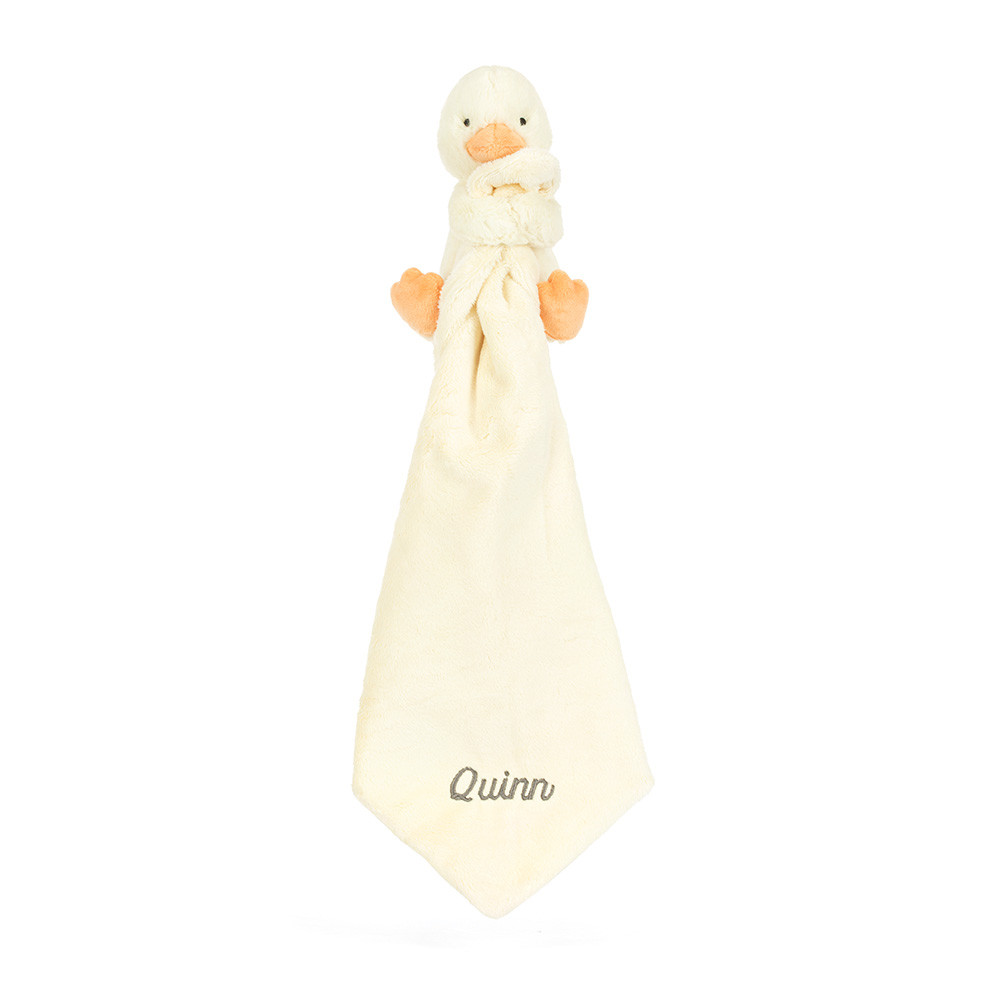 Personalised Bashful Duckling Soother