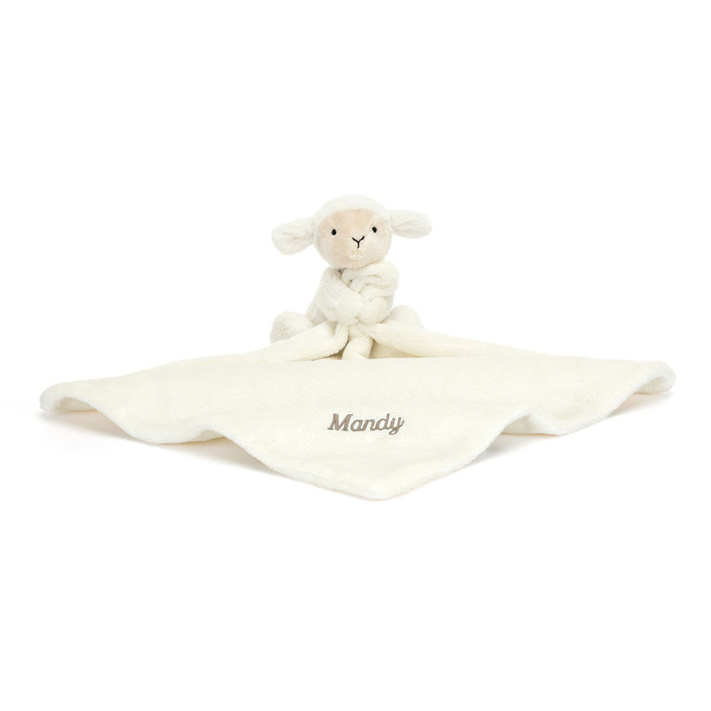 Personalised Bashful Lamb Soother