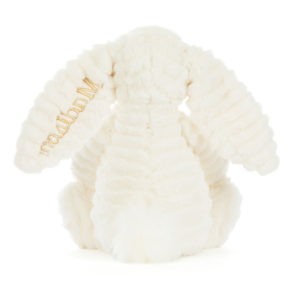 Personalised Bashful Luxe Bunny Nimbus