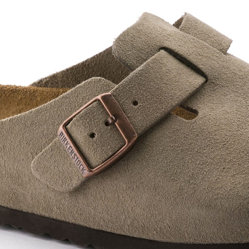 Boston Soft Suede Footbed Taupe