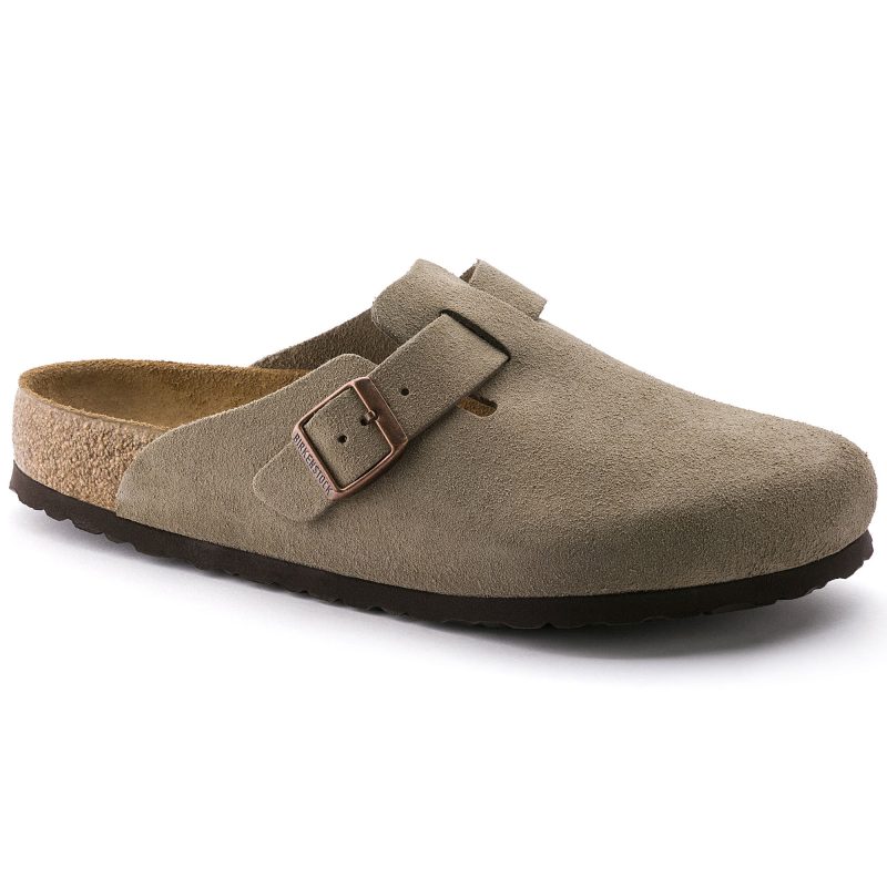 Boston Soft Suede Footbed Taupe