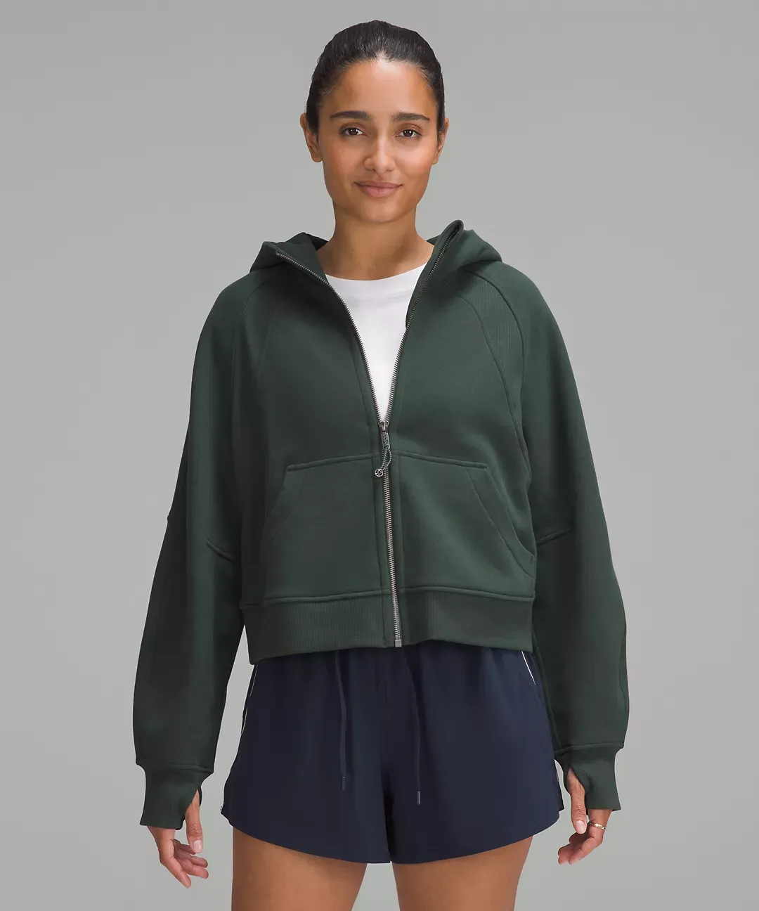 Scuba Oversized Full-Zip Hoodie