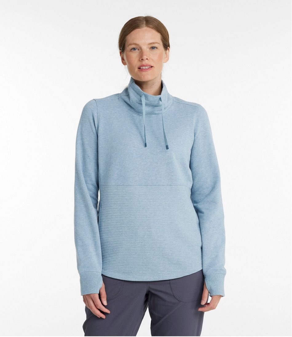 Women's Cozy Mixed-Knit Pullover