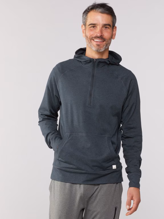Vuori-Ponto Performance Half-Zip Hoodie - Men's