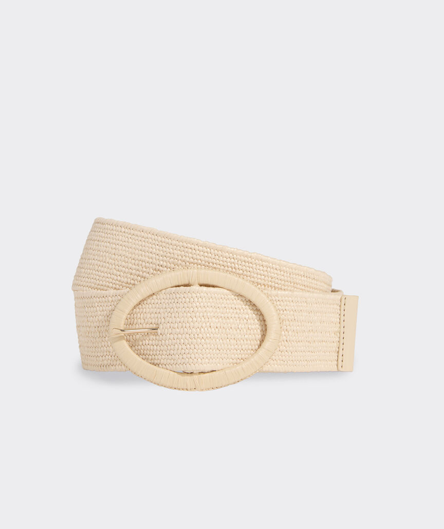 Wide Stretch Straw Belt