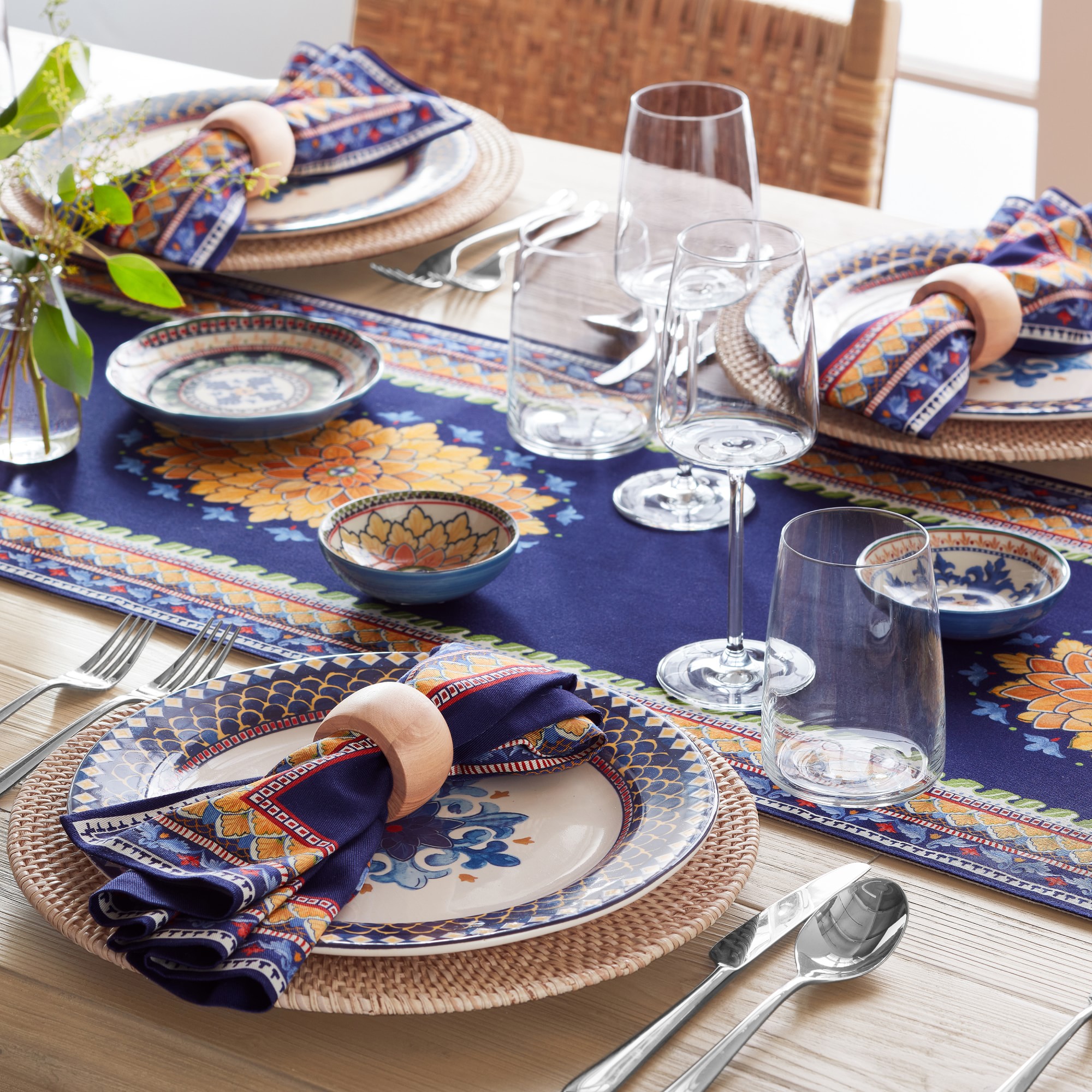 Milazzo Sicily Table Runner