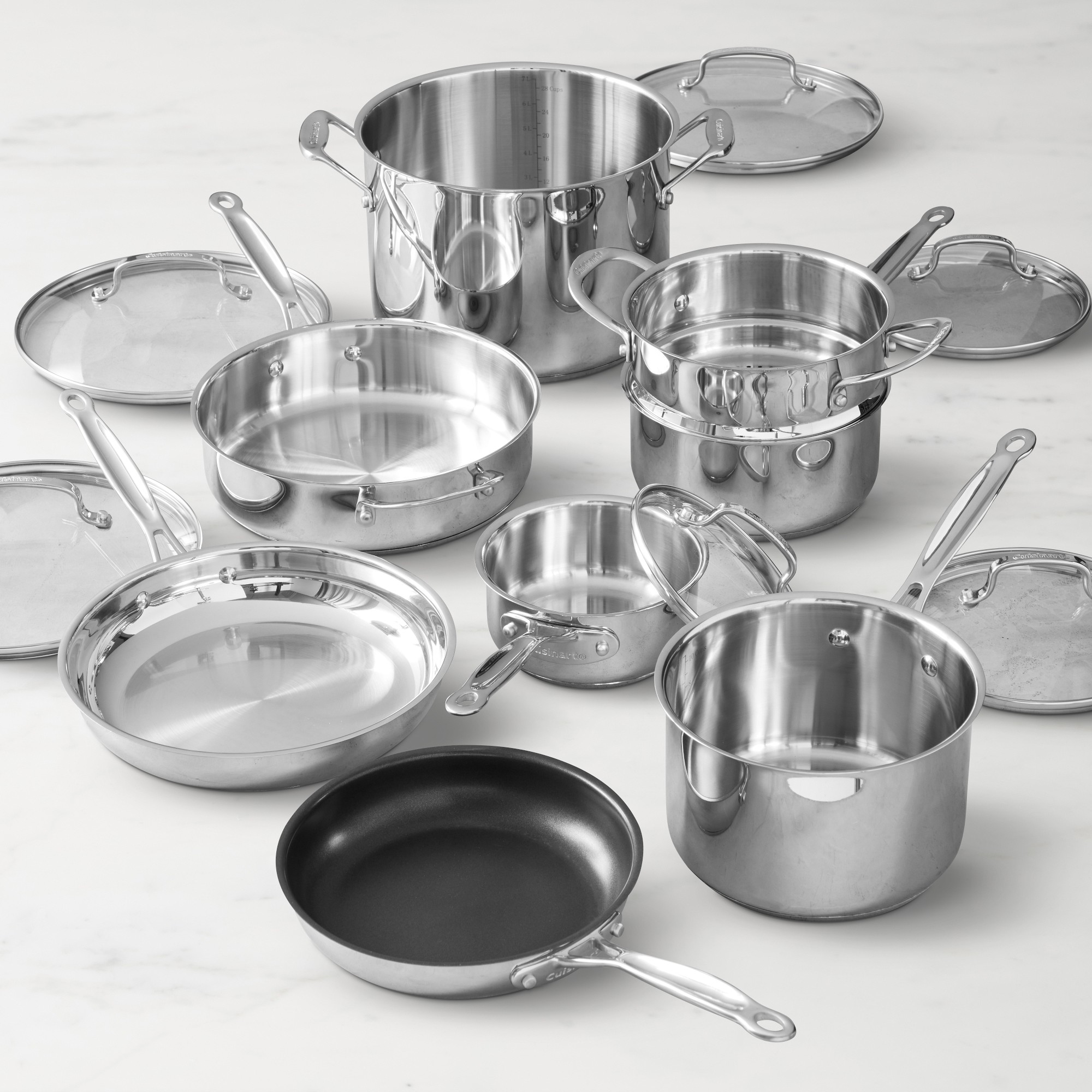 Cuisinart Chef's Classic Stainless-Steel 14-Piece Set