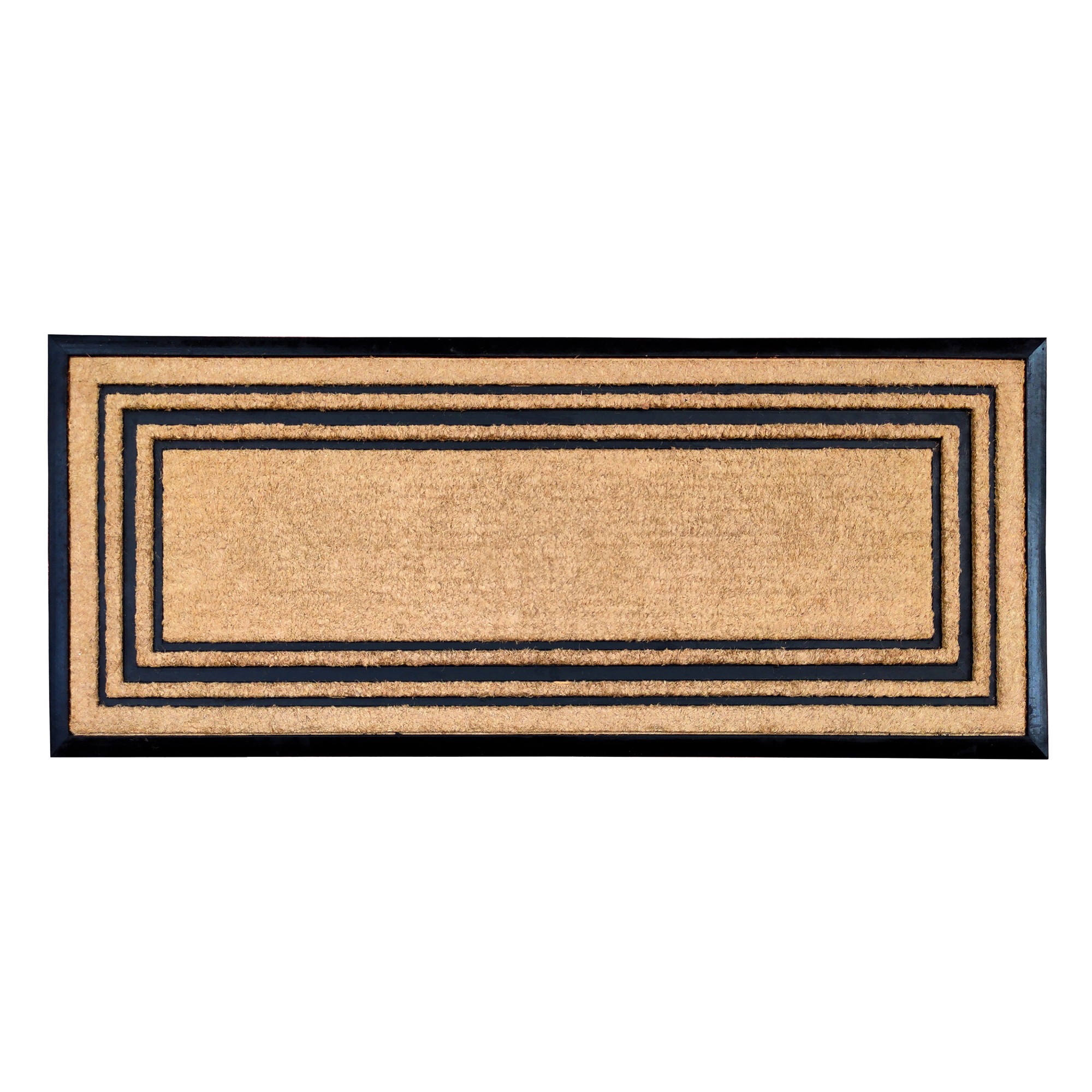 Williams Sonoma Triple Picture Frame Doormat, 22x36