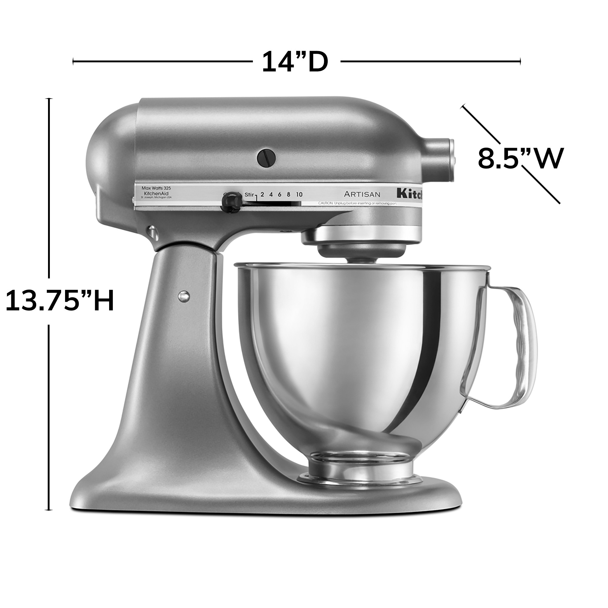 Artisan Stand Mixer, 5-Qt.