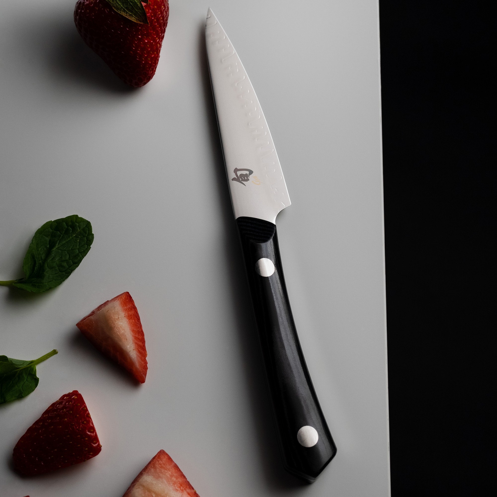 Shun Narukami Carbon Steel Paring Knife, 3 1/2