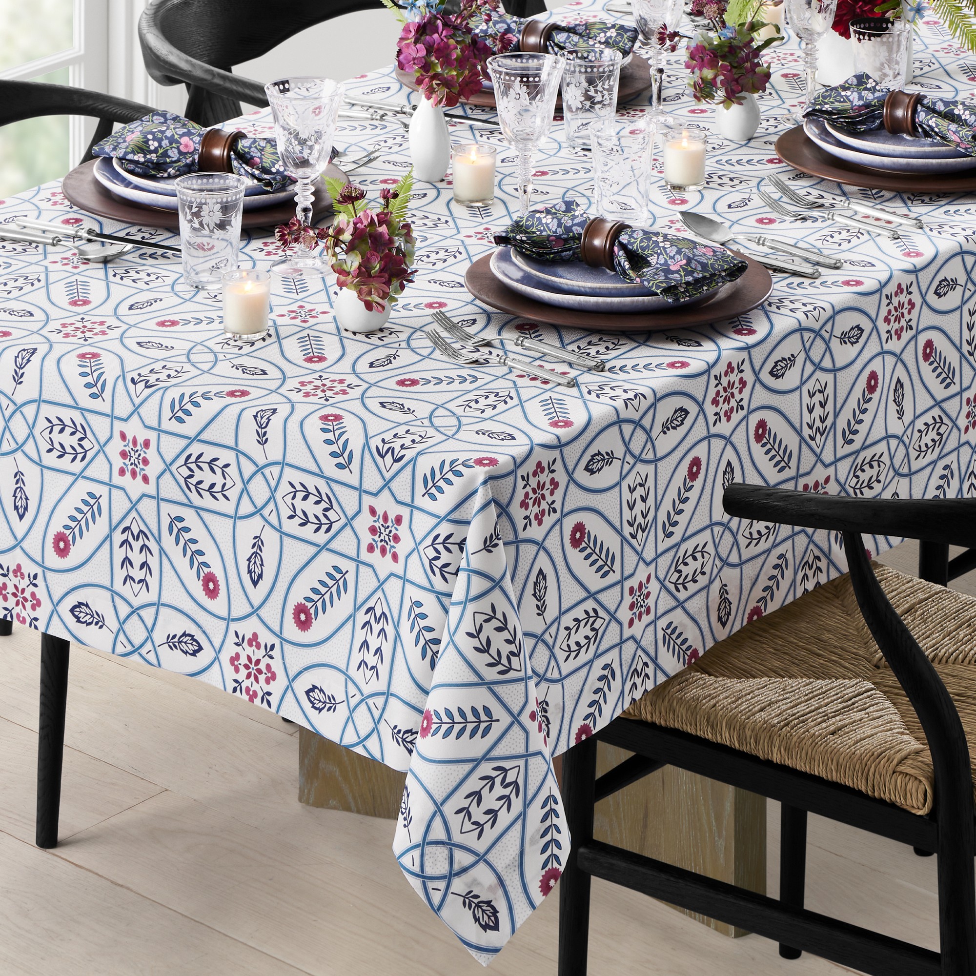 Morris & Co. x Williams Sonoma Brophy Trellis Tablecloth