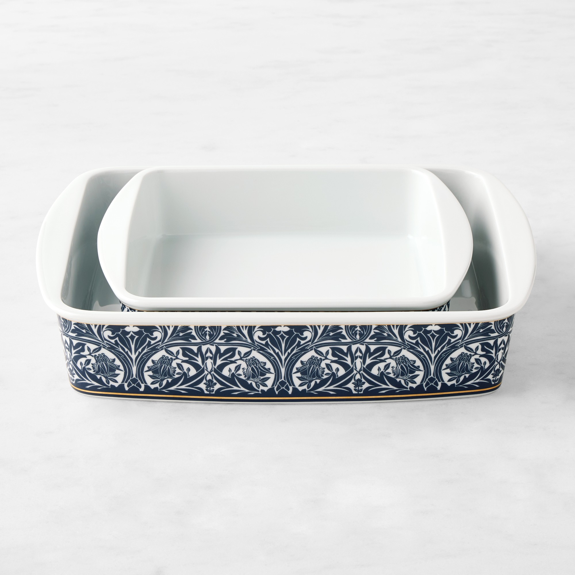 Morris & Co. x Williams Sonoma Bluebell Bakers, Set of 2