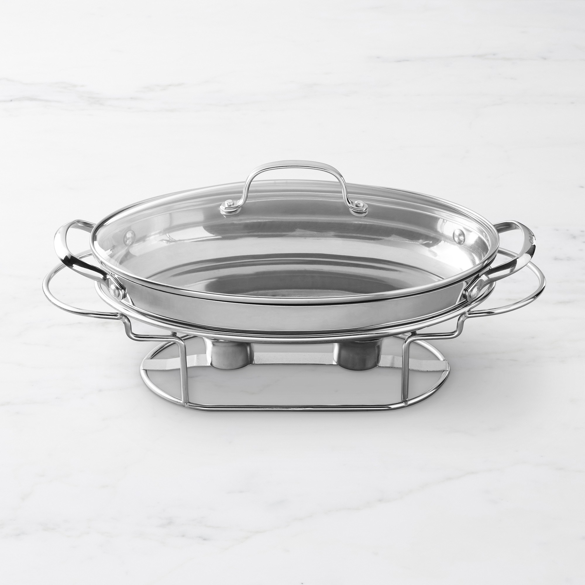 Cuisinart Oval Stainless-Steel Chafing Dish, 2 1/2-Qt.