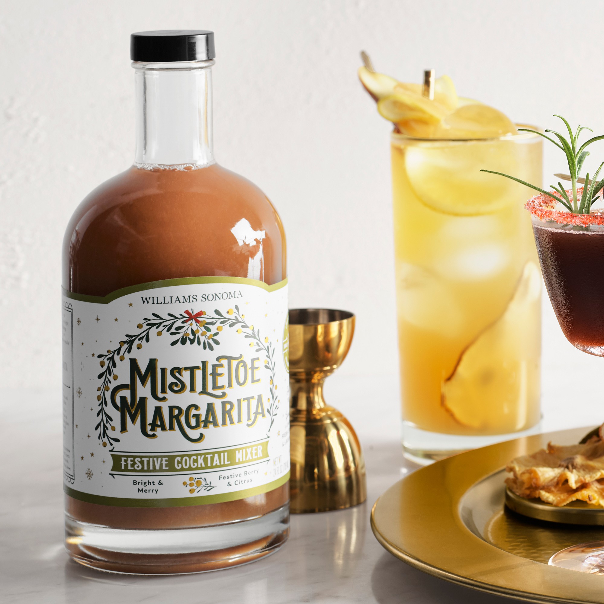 Williams Sonoma Festive Cocktail Mix, Mistletoe Margarita