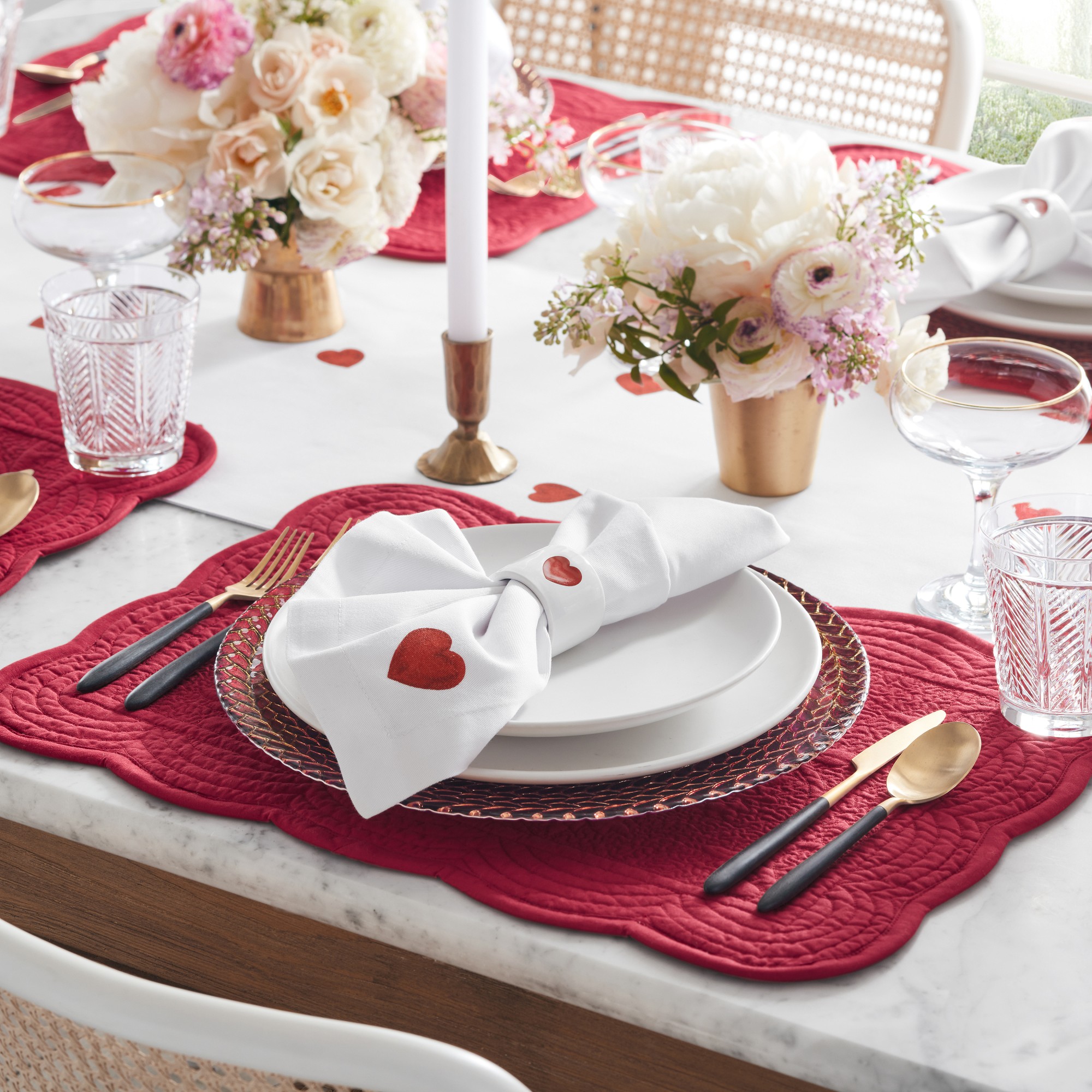 Heart Table Runner