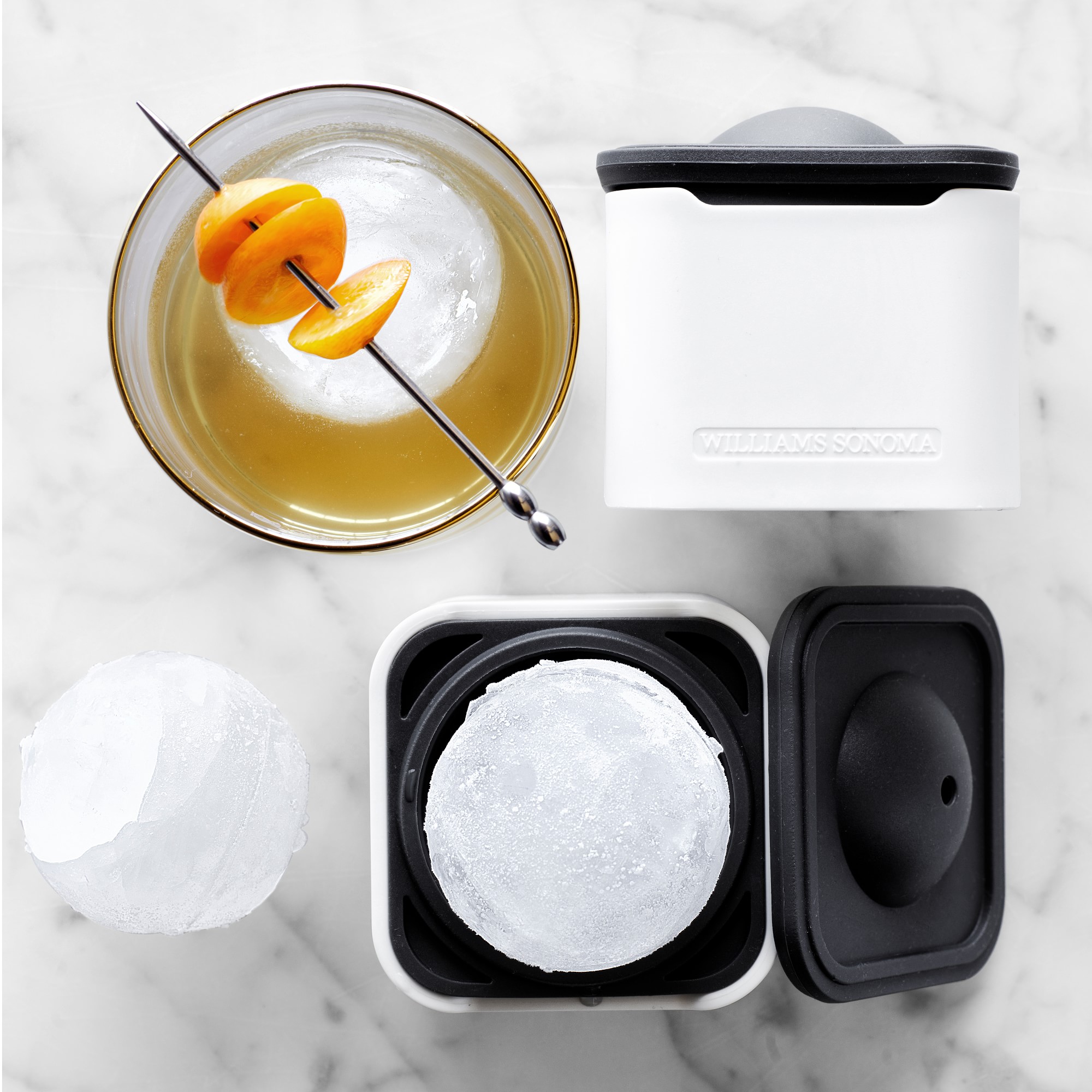 Williams Sonoma Sphere Ice Molds, Set of 2