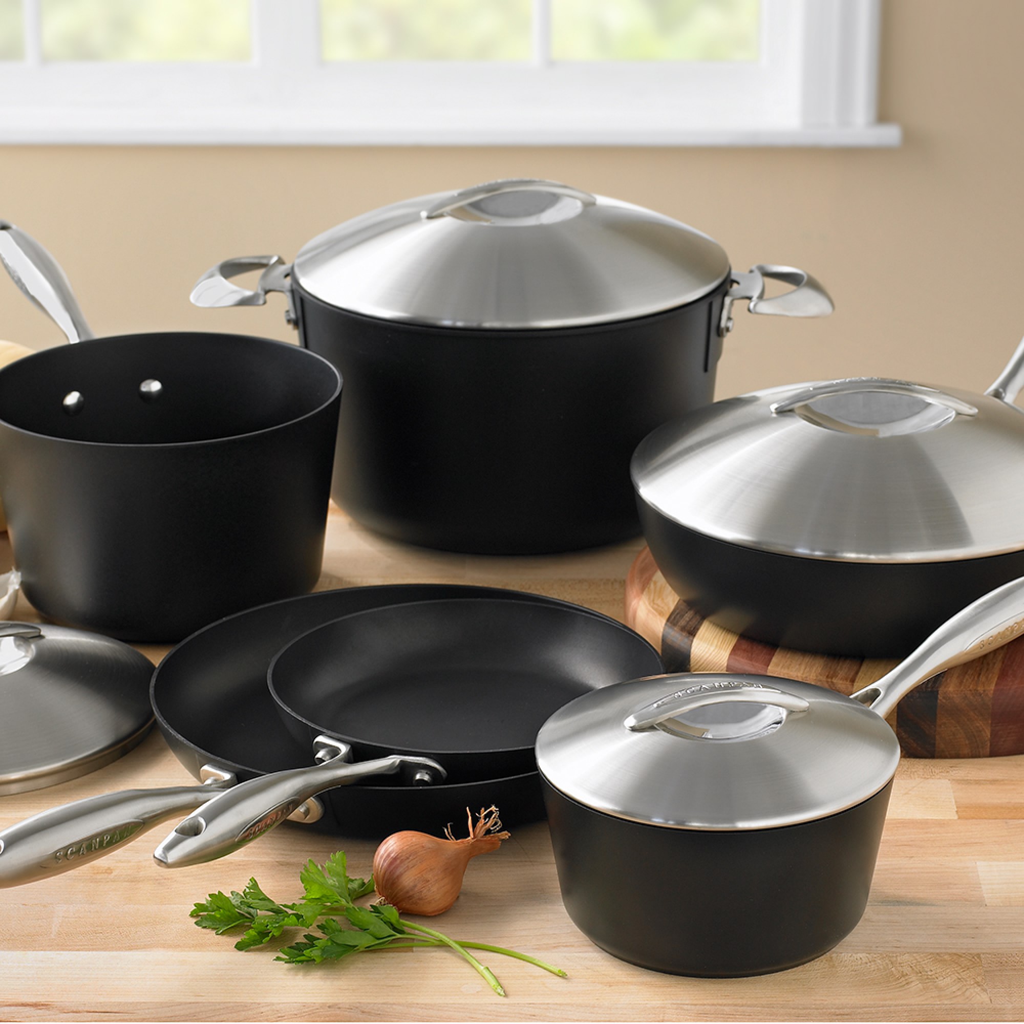 SCANPAN® Professional Nonstick 10-Piece Cookware Set