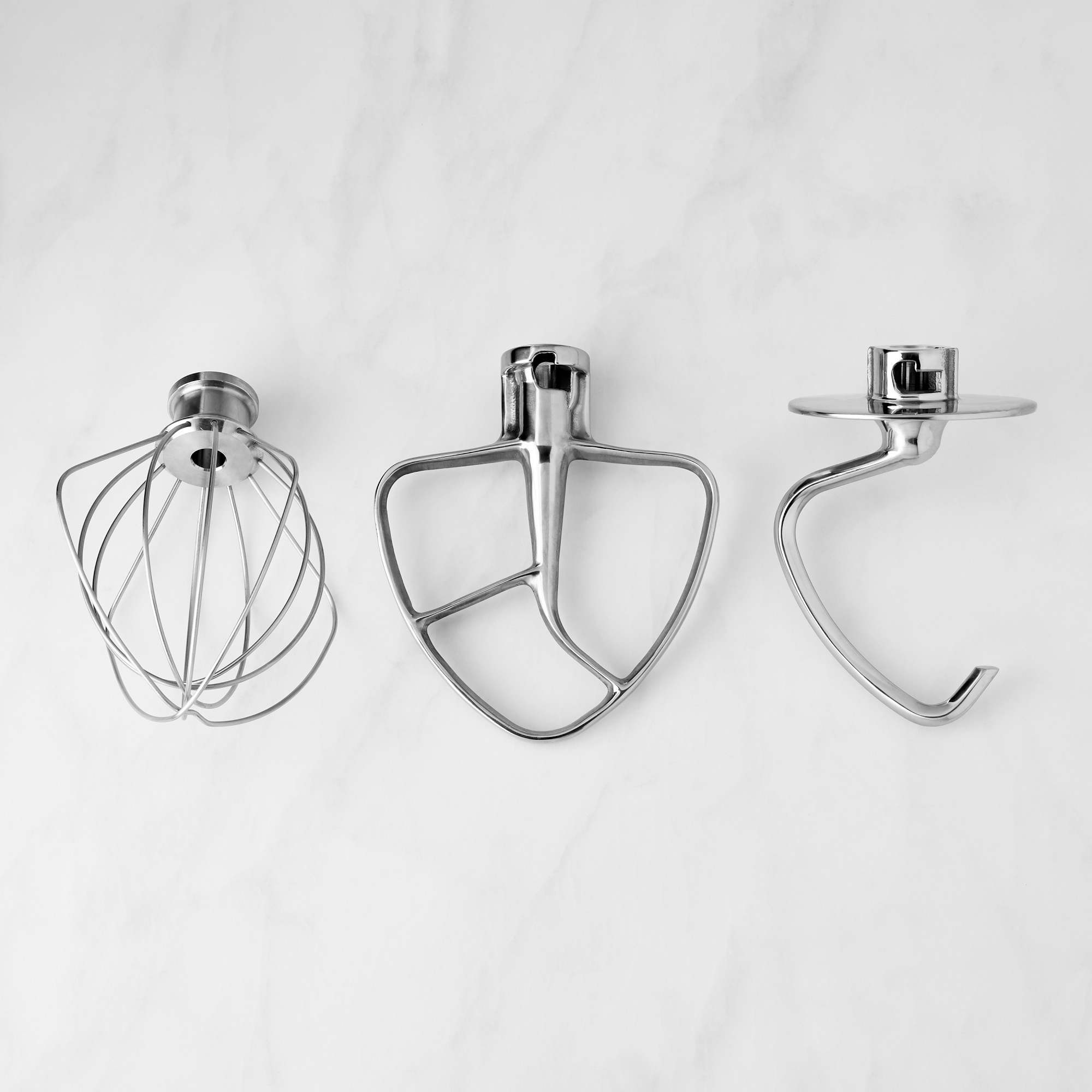 Stainless-Steel Mixing Tools for Tilt-Head Stand Mixer, Set of 3
