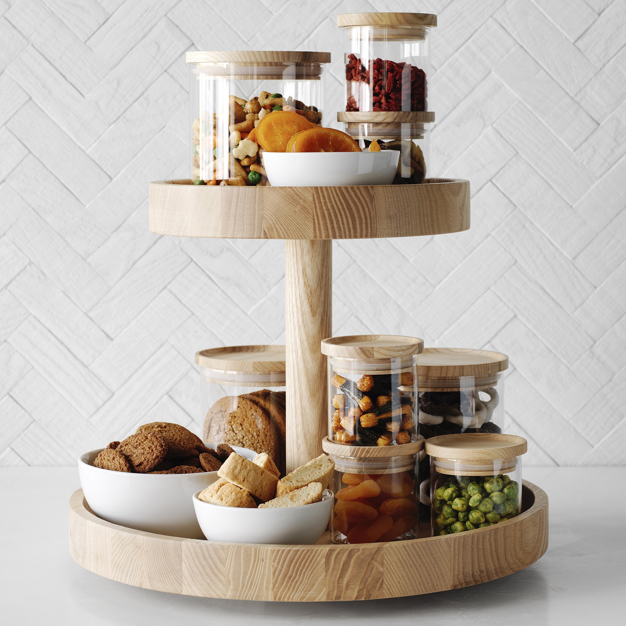 Hold Everything 2-Tiered Lazy Susan, 15